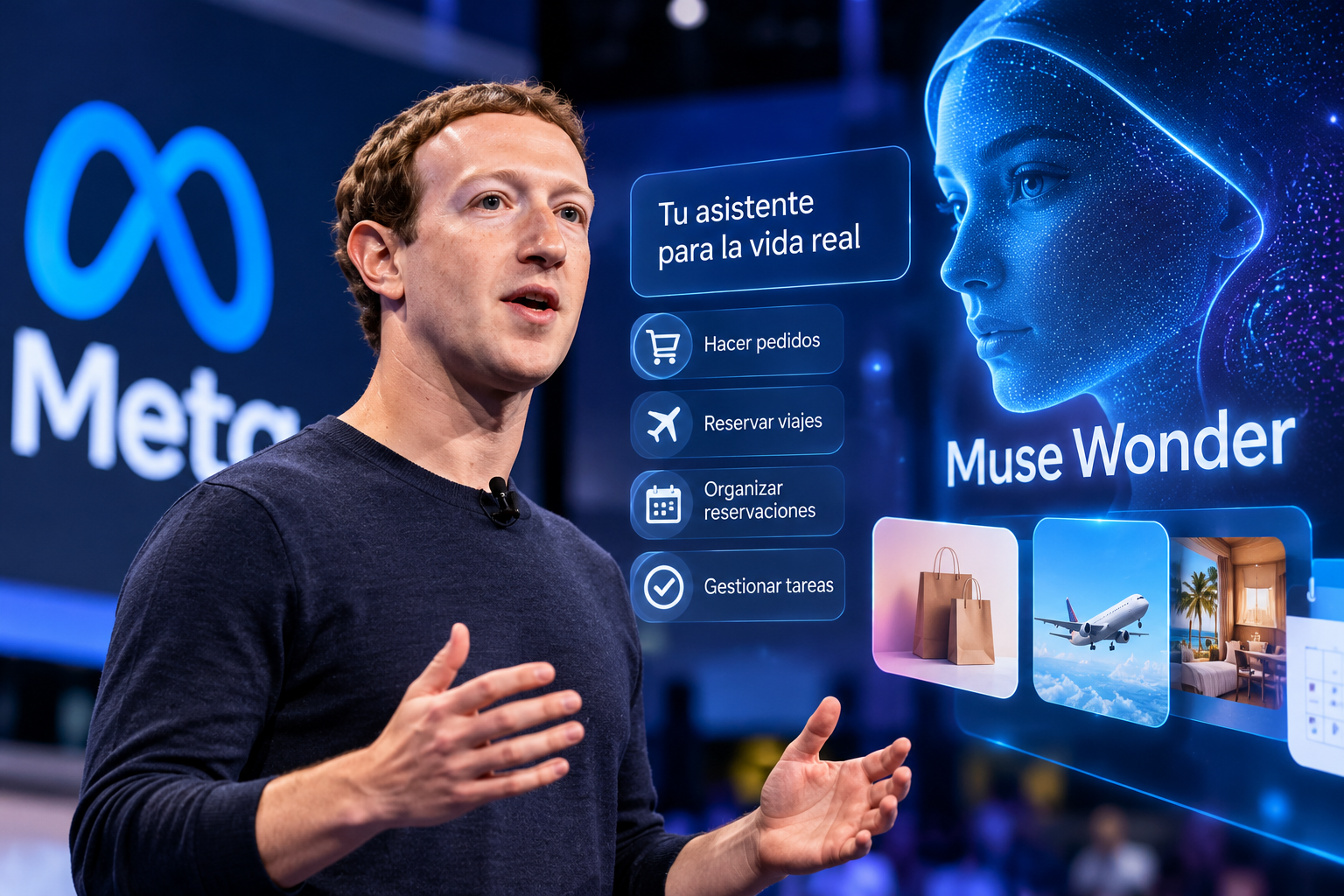 Meta presenta Muse Wonder y asegura competir con OpenAI y Anthropic en inteligencia artificial