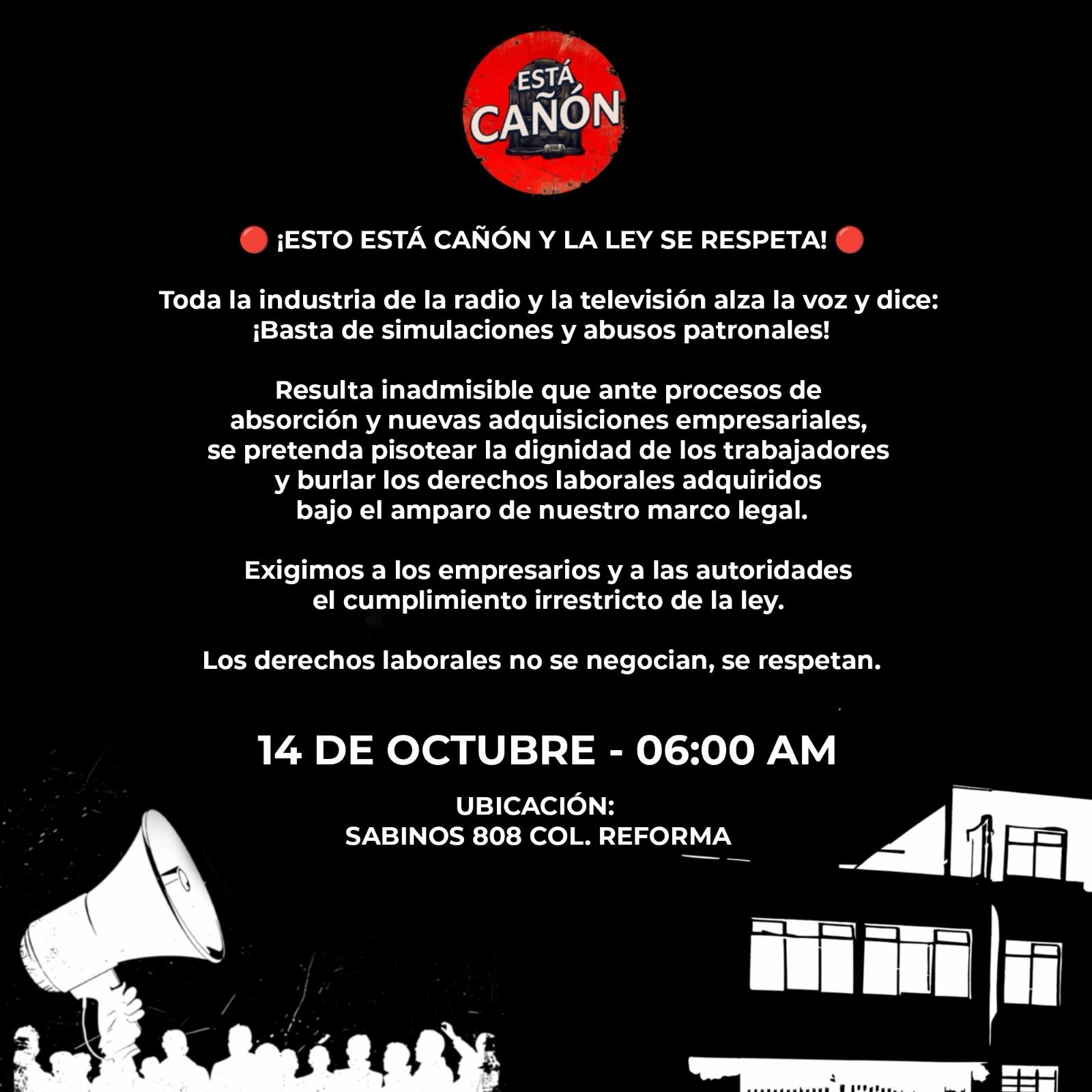 Trabajadores de radio y televisión denuncian presuntos abusos laborales en Oaxaca; anuncian protesta contra Grupo Radio Centro