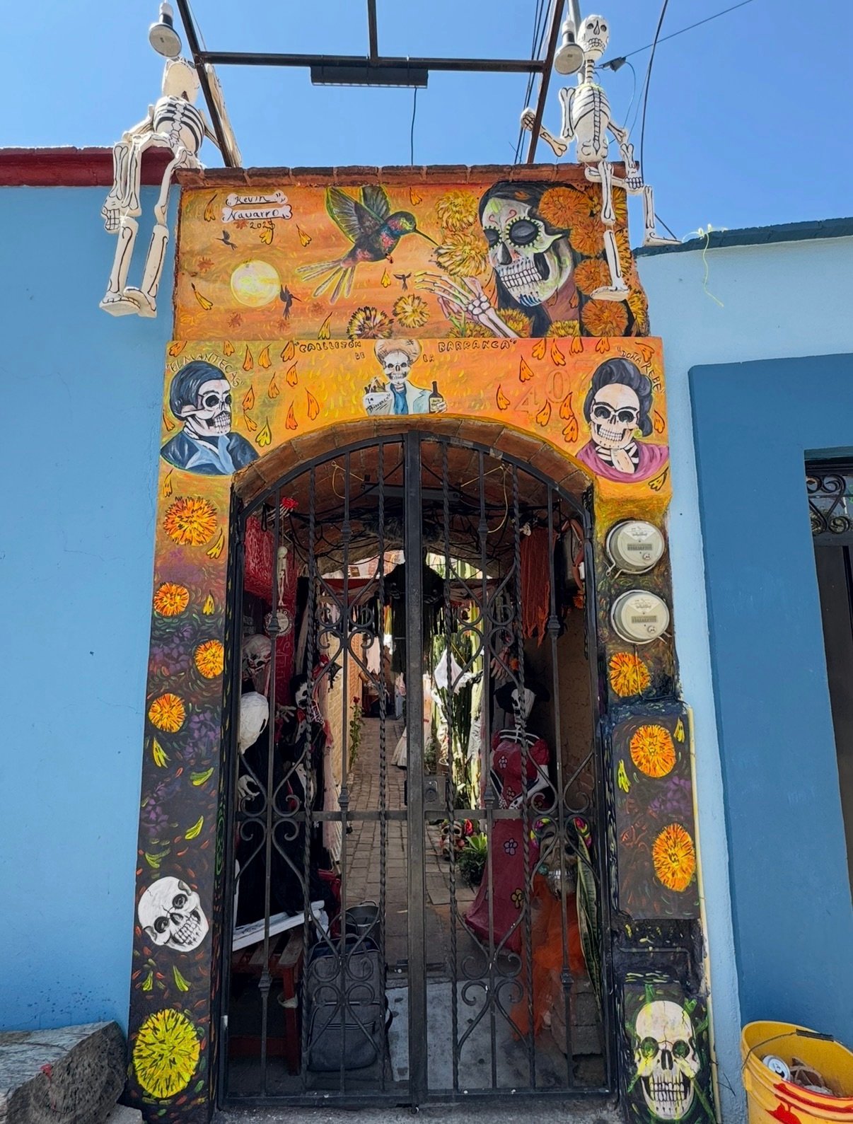 Oaxaca premiará con 50 mil pesos la mejor fachada decorada por Día de Muertos