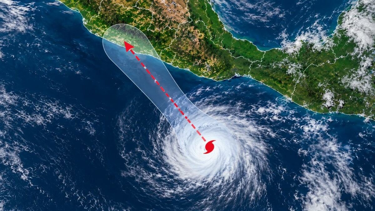 Se forma tormenta tropical Trudy frente a Oaxaca; prevén que alcance fuerza de huracán