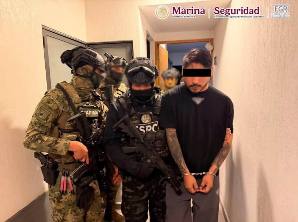 Detienen en Jalisco a “El Cromo”, presunto líder criminal vinculado al CJNG que operaba en el Istmo de Oaxaca
