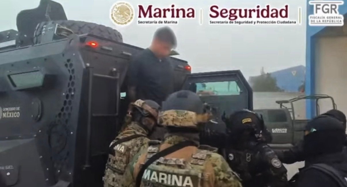 Difunden imágenes de “El Cromo” tras su captura en Guadalajara, Jalisco